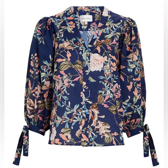 Cara Cara Win Floral Top Blouse - Picture 4 of 11